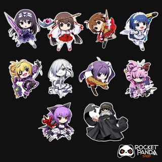 Phantom Breaker Battle Grounds Ultimate UV+Glow In The Dark Enamel Pins